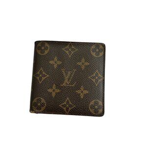LOUIS VUITTON Brown Monogram BiFold Wallet
